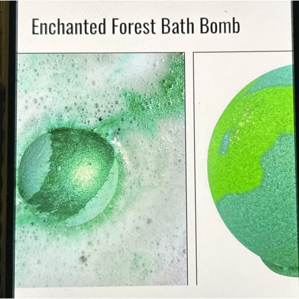 Naturally Vain Luxury Bath Bomb Set 9Pack Assorted Scents Non Staining